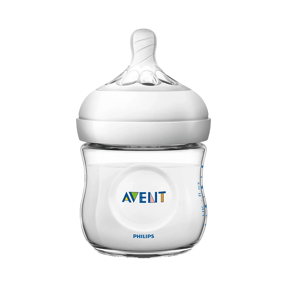 Philips SCF030/17 Avent Natural Plastic Nursing Bottle 0m+ 125ml 