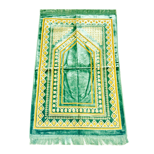 سجادة صلاة باللون الاخضر الفاتح رقم.17150