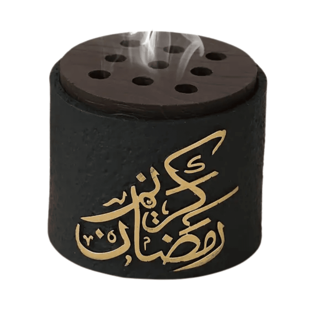 مبخرة رمضان كريم - أسود