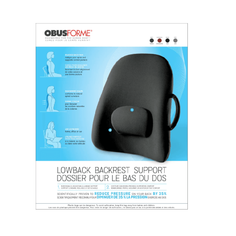 Obusforme Lowback Backrest Supoort - Navy