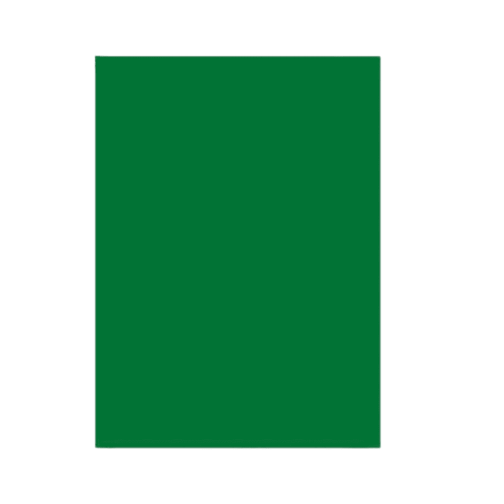 Big Chart Paper 50x70cm 1Pc - Dark Green
