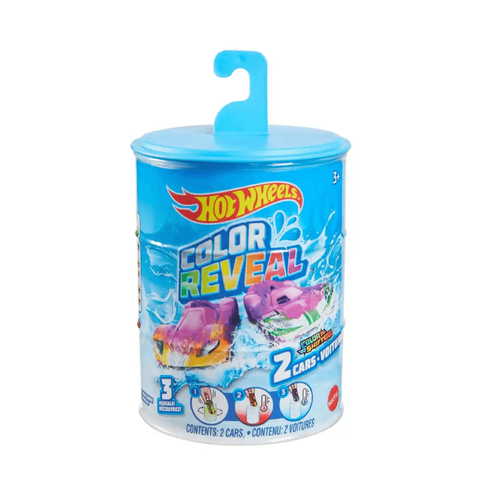Hot Wheels Monster Truck Color Reveal Toy Set - Assorted