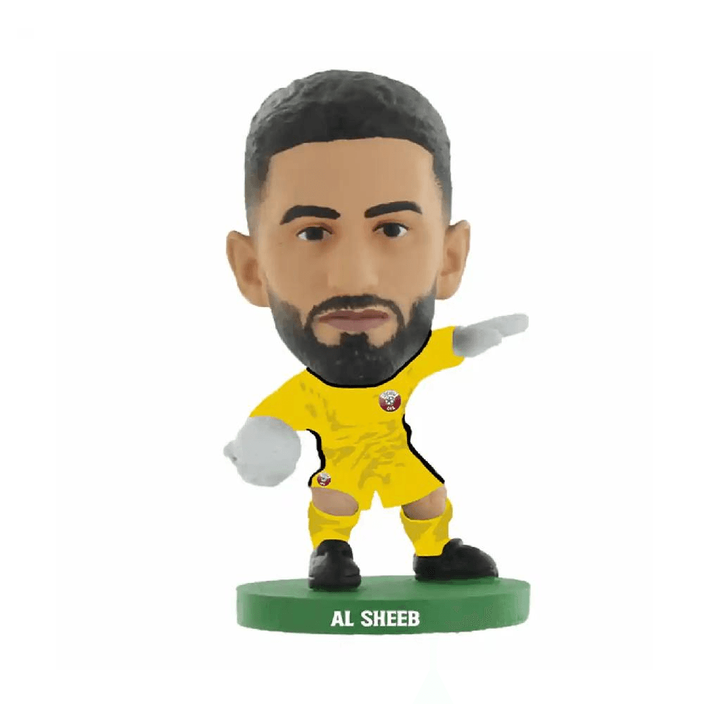 Soccerstarz Qatar Saad Al Sheeb Home Kit Collective Figure