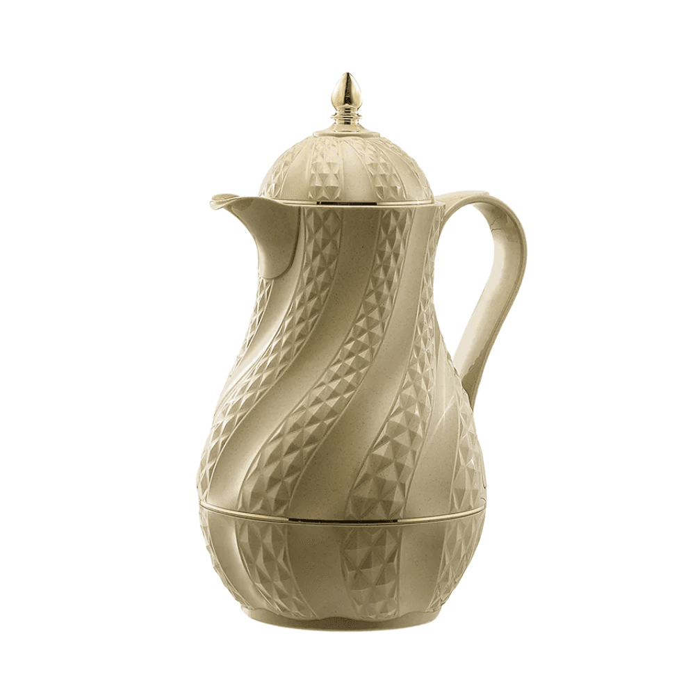 Rose Vacuum Flask 1.0L - Beige & Gold Rs-2424-10-A30 / 30-1390