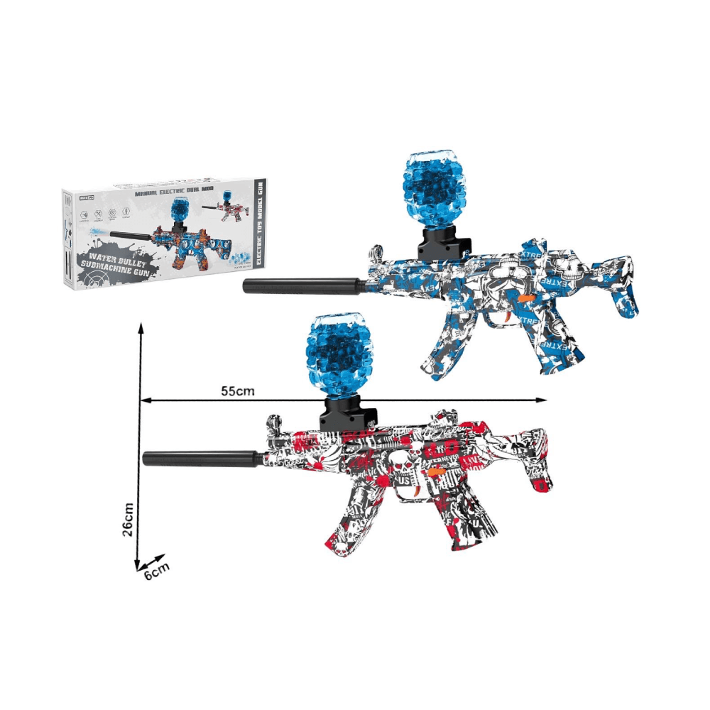 MP5 Water Bullet Electric Submachine Orbeez Gun 55 x 26 x 6cm