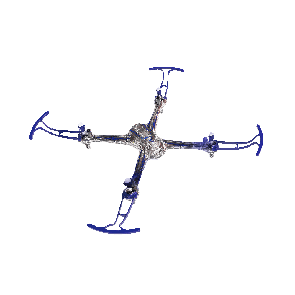 Revolt Syma 4-Channel Auto Hover Remote Control Stunt Drone