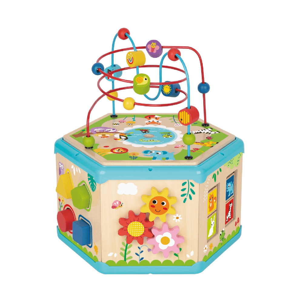 Tooky Toy 7-in-1 Activity Cube