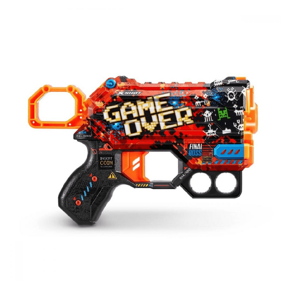 Zuru X-Shot Skins Menace Blasters 4Pcs With Darts 24Pcs