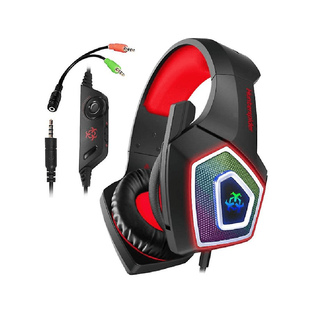 Hunterspider Gaming Headset (V1) - Red