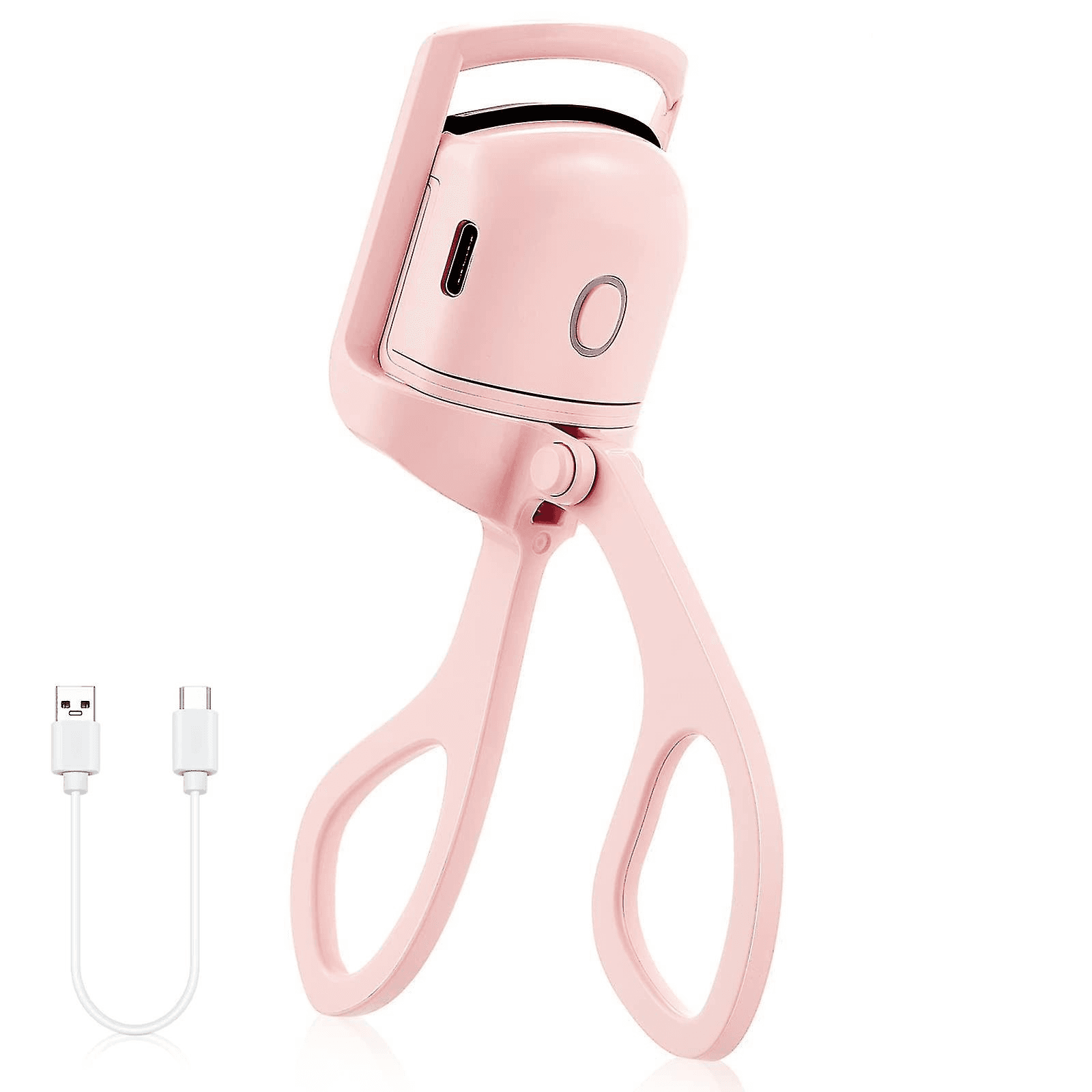 The Heated Eyelash Curler Is A Rechargeable, Portable Tool For Quick, Natural Curls