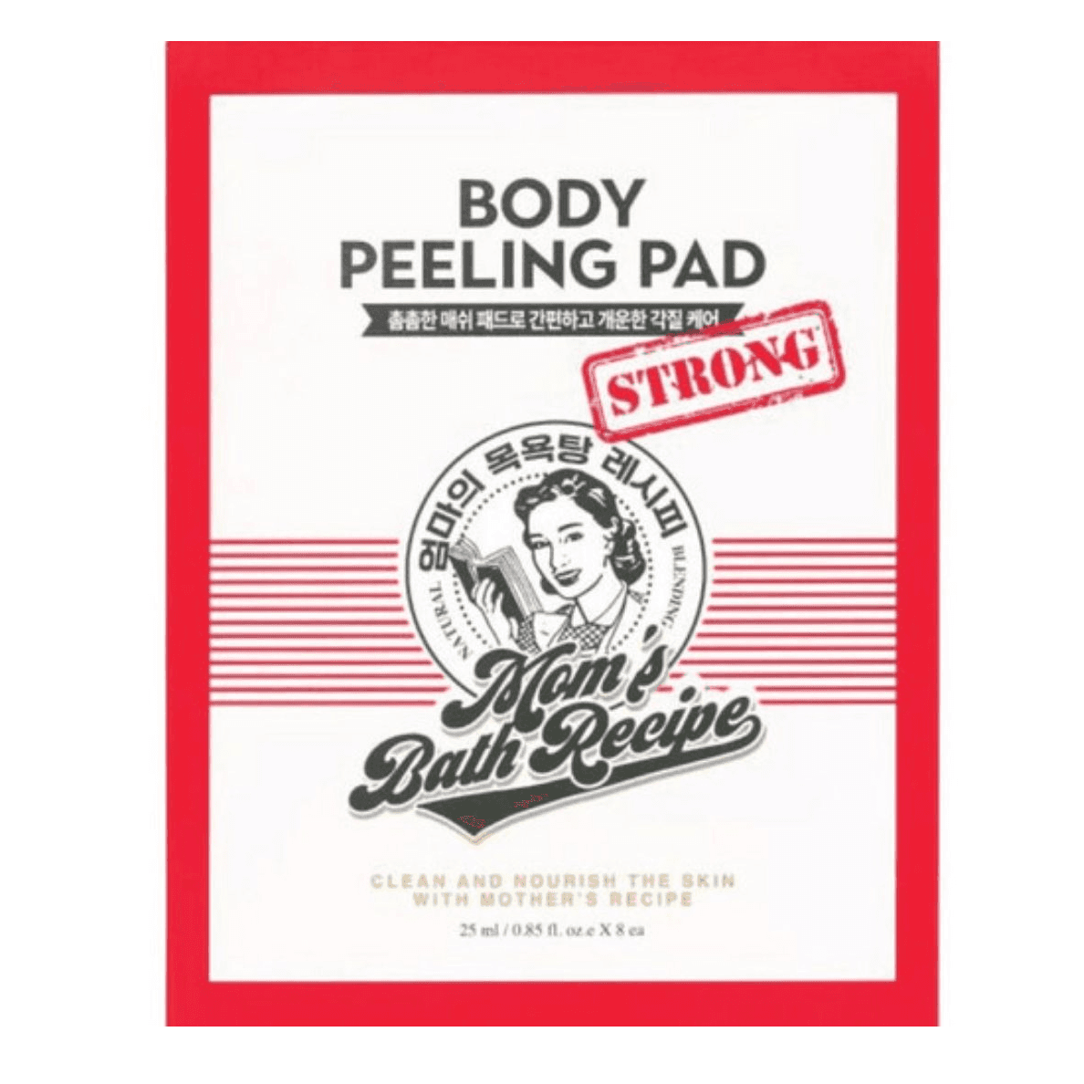 Mom’S Bath Recipe Body Peeling Pad Strong