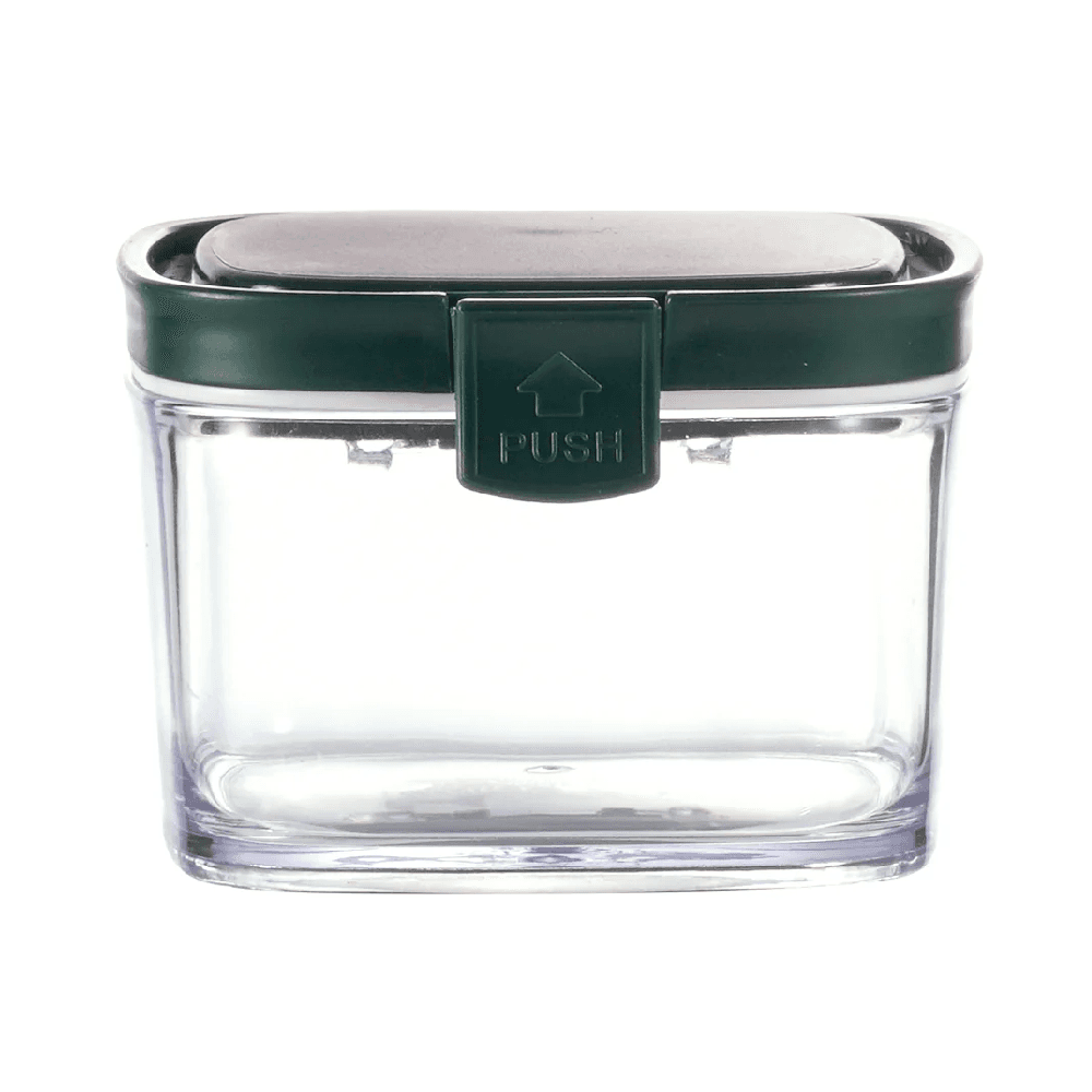 Square Airtight Food Container Jar 500ml 1+1