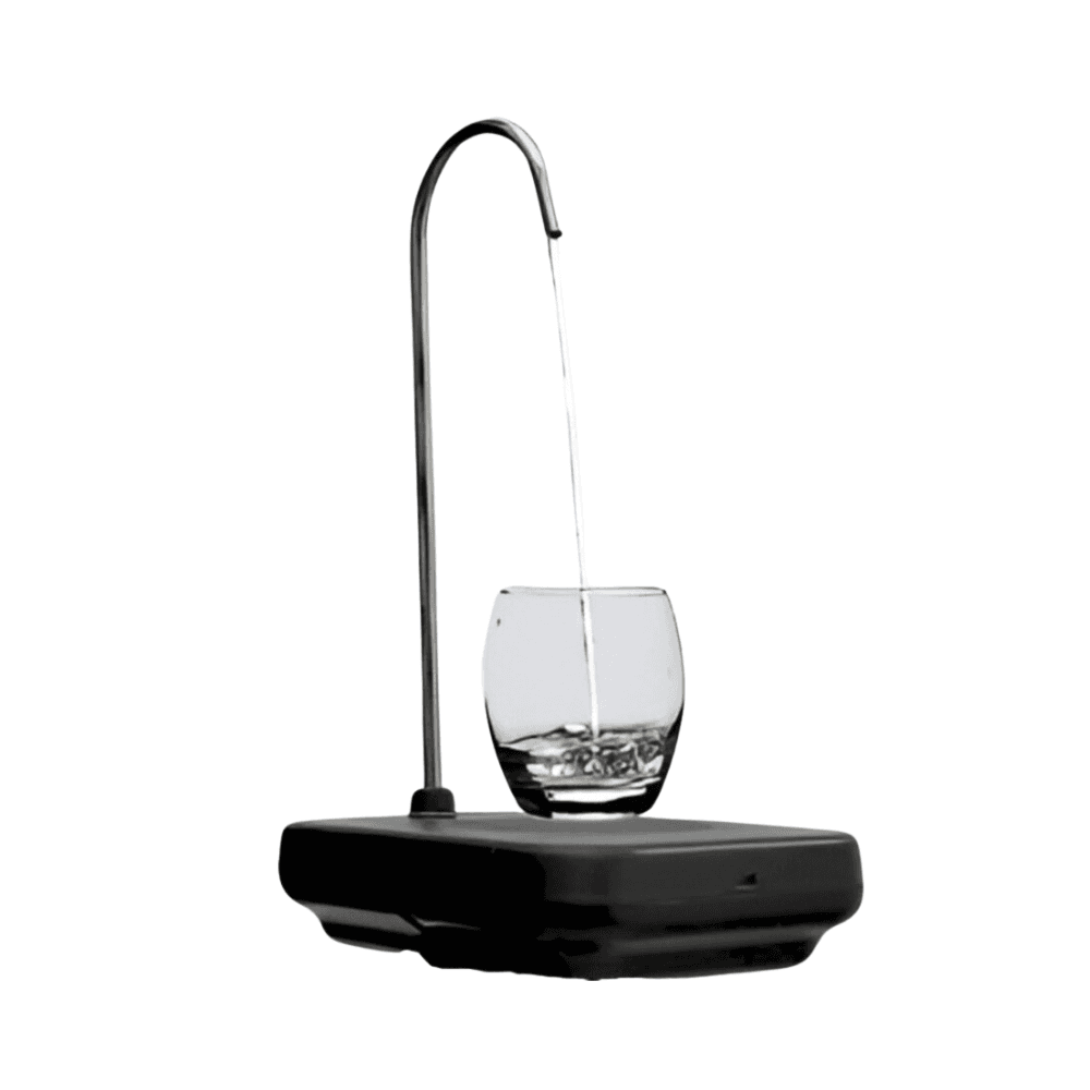 Electric Water Bottle Dispenser Drinking Water Pump - Black