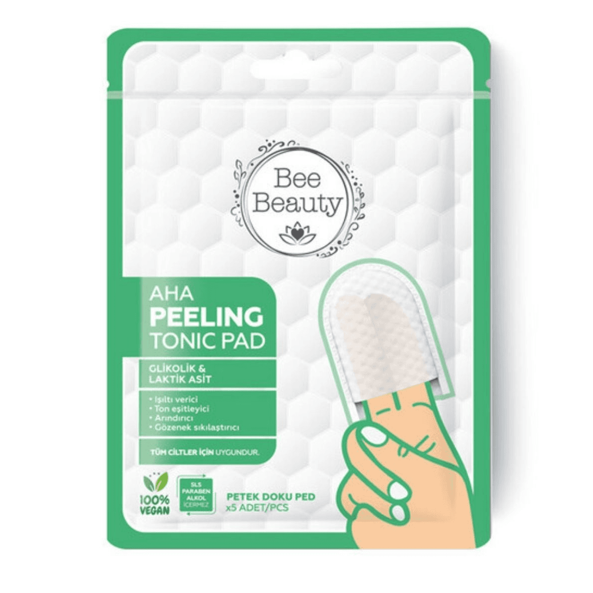 Bee Beauty Aha Peeling Tonic Pad