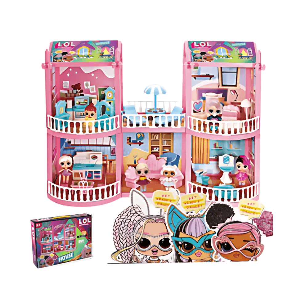 L.O.L Surprise DIY House Assembly Game