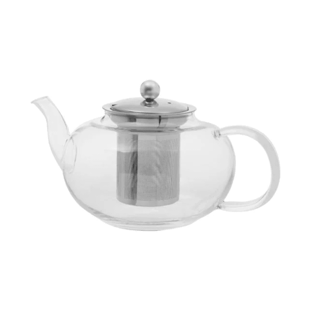 Glass Tea Pot With Stainless Steel Infuser 800ml 13-R040