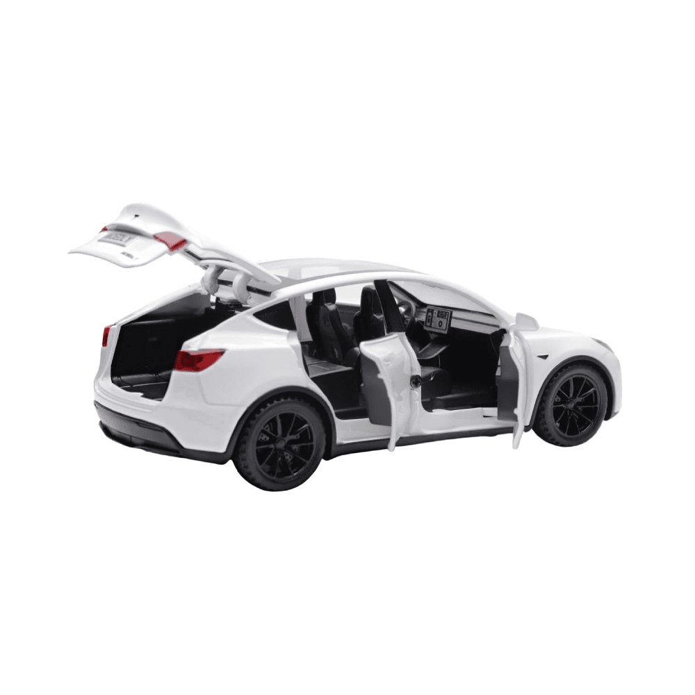 Alloy Metal Die-Cast 1:32 Tesla With Sound & Light