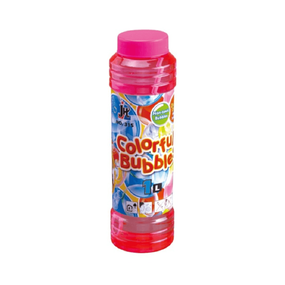 JH Colorful Bubbles Solution 1000ml - Assorted Colors