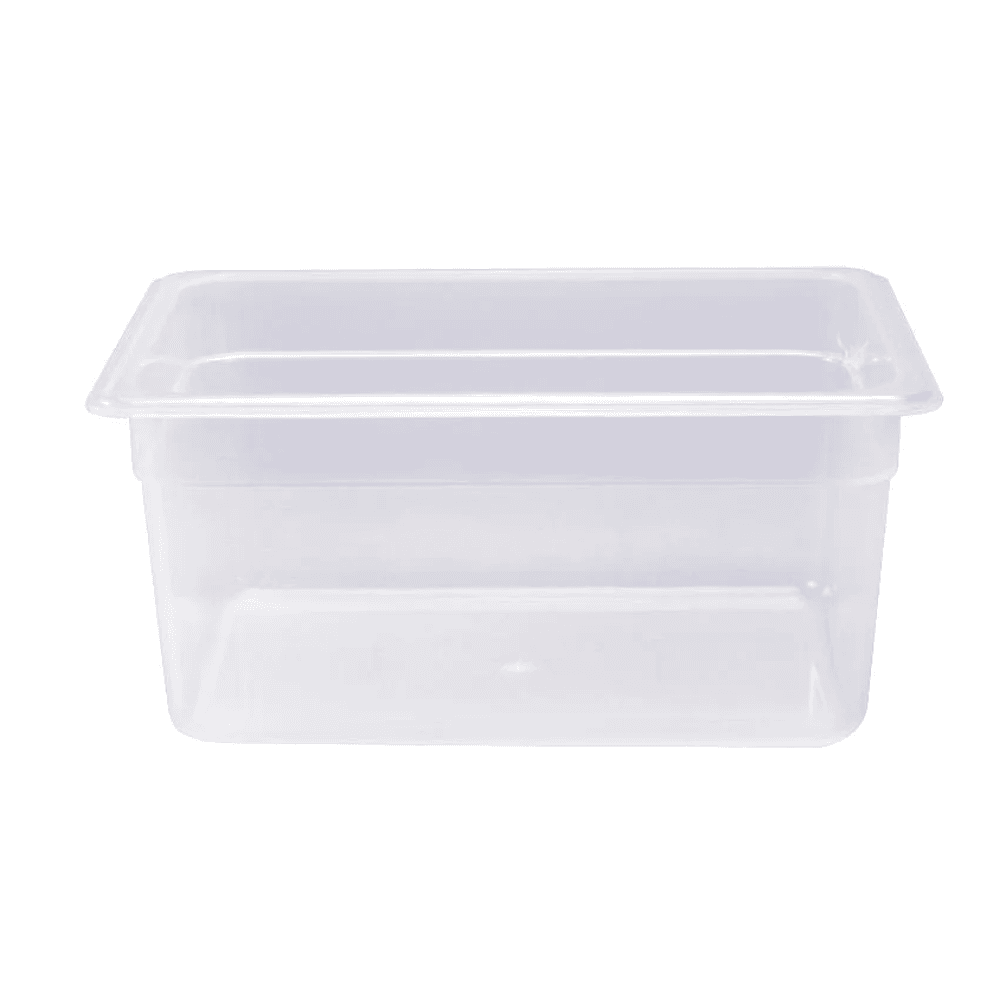 Jiwins Plastic Container with Lid 1/2 100mm - White 13-1150+1168