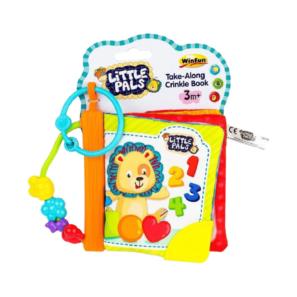 Winfun Take-Along Crinkle Book