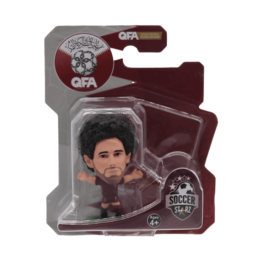 Soccerstarz Qatar Ahmed Alaaeldin Home Kit Collective Figure