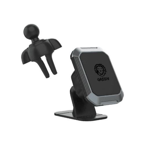 Green Lion 2In1 Magnetic Car Phone Holder