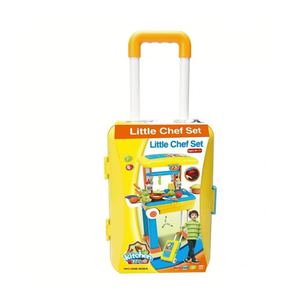 Kids Kitchen Trolley Set