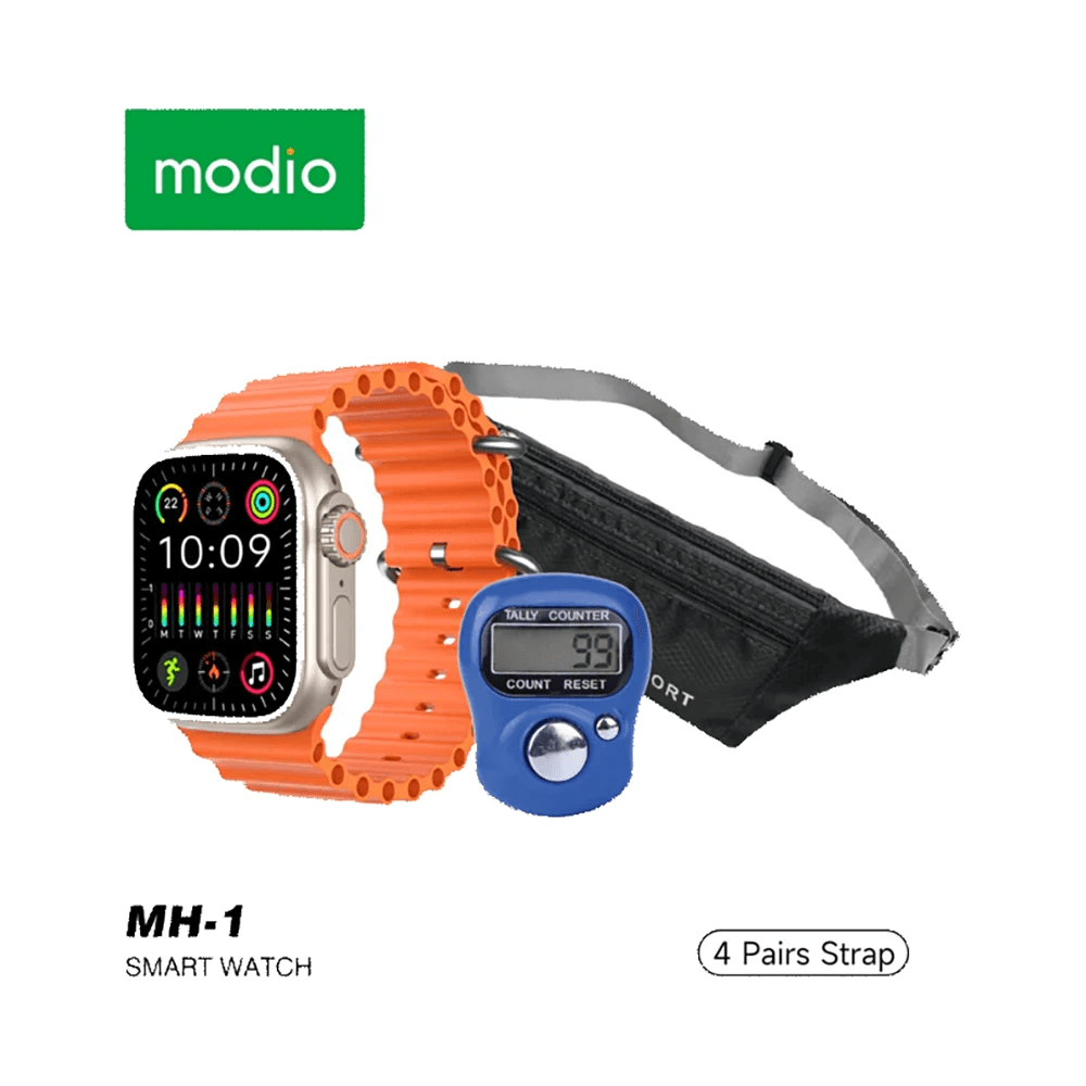 Modio Mh-1 4 Pairs Strap Smart Watch