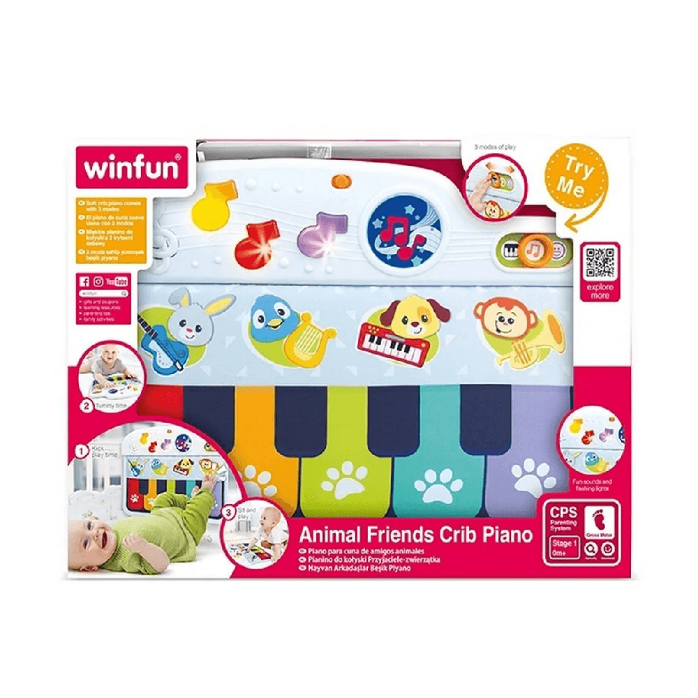 Winfun Animal Friends Crib Piano