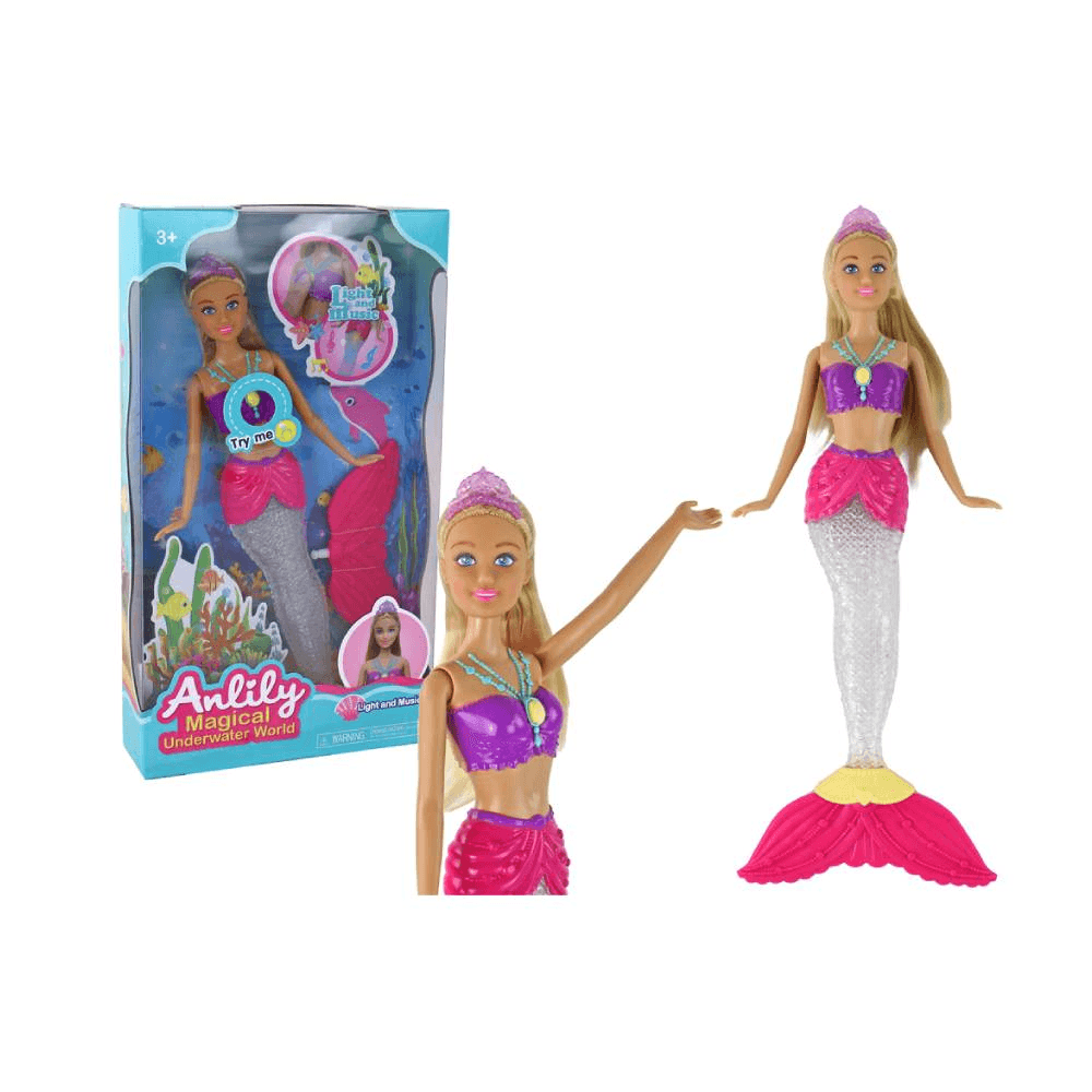 Anlily Magical Underwater World Doll With Accessories 32.5cm x 18cm x 5cm