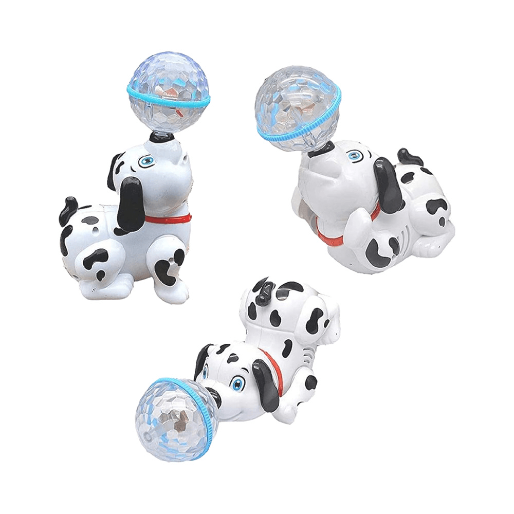 Dancing Dog Toy Set with 360 Rotation