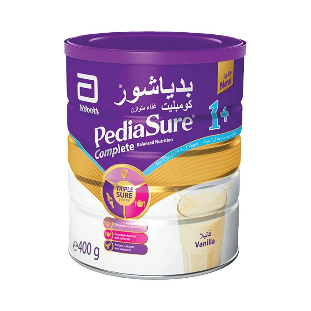 Abbott PediaSure Complete 1+ Vanilla Milk Nutritional Formula 400g