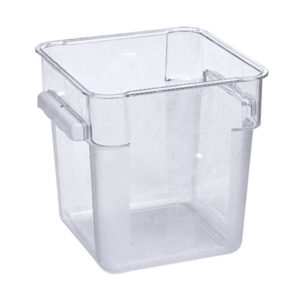 Food Storage Container Clear with Lid 8L 225x230mm 13-629+632-P-063C