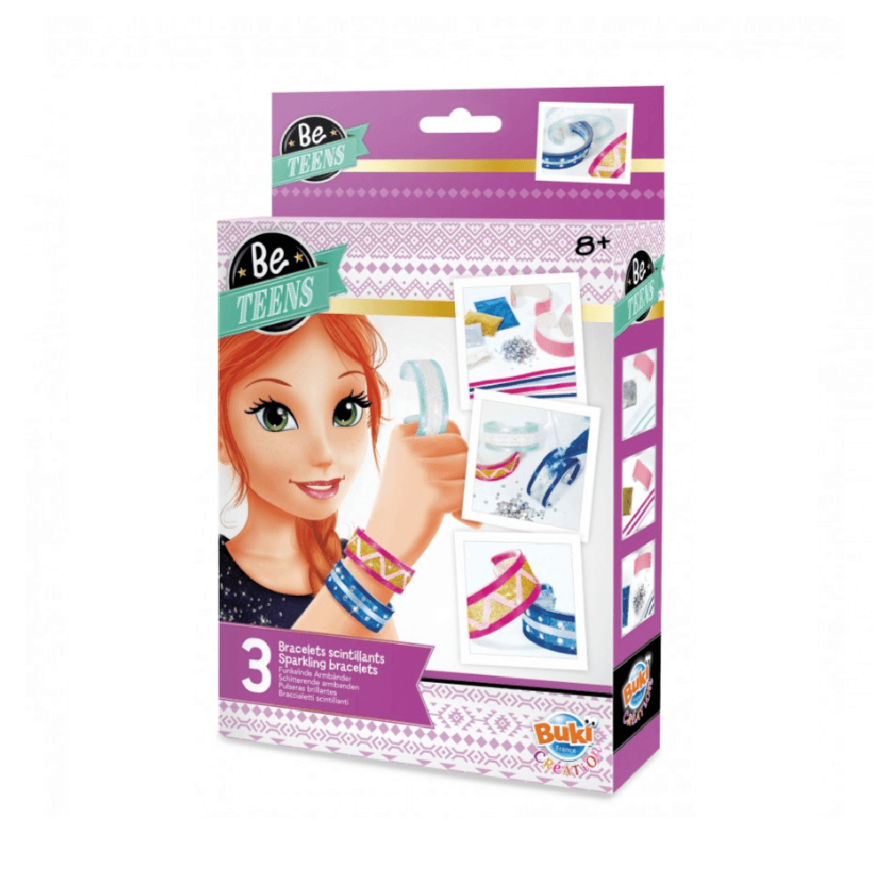 Buki France Be Teens Sparkling Bracelets Craft Kit