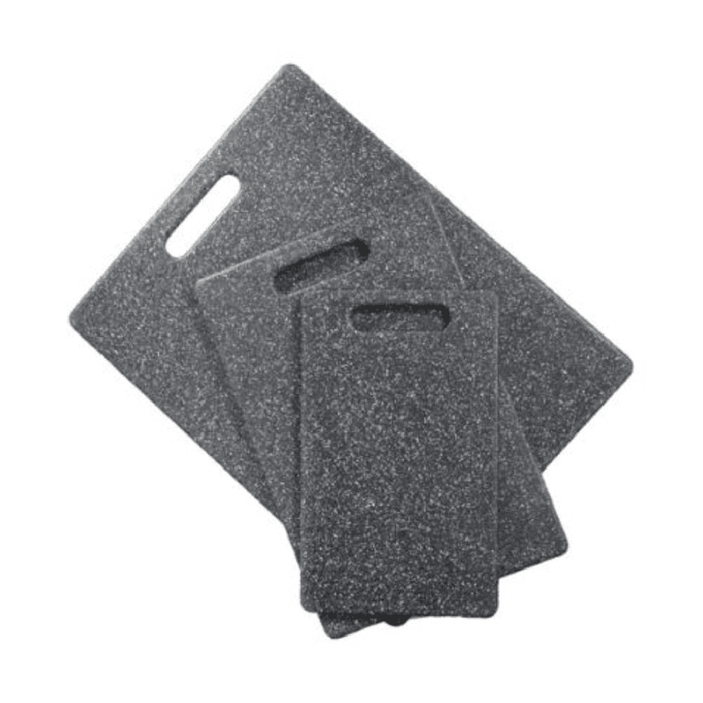 Vague Marble Finish Chopping Board 24.8 x 15.1cm - Grey 02-1264