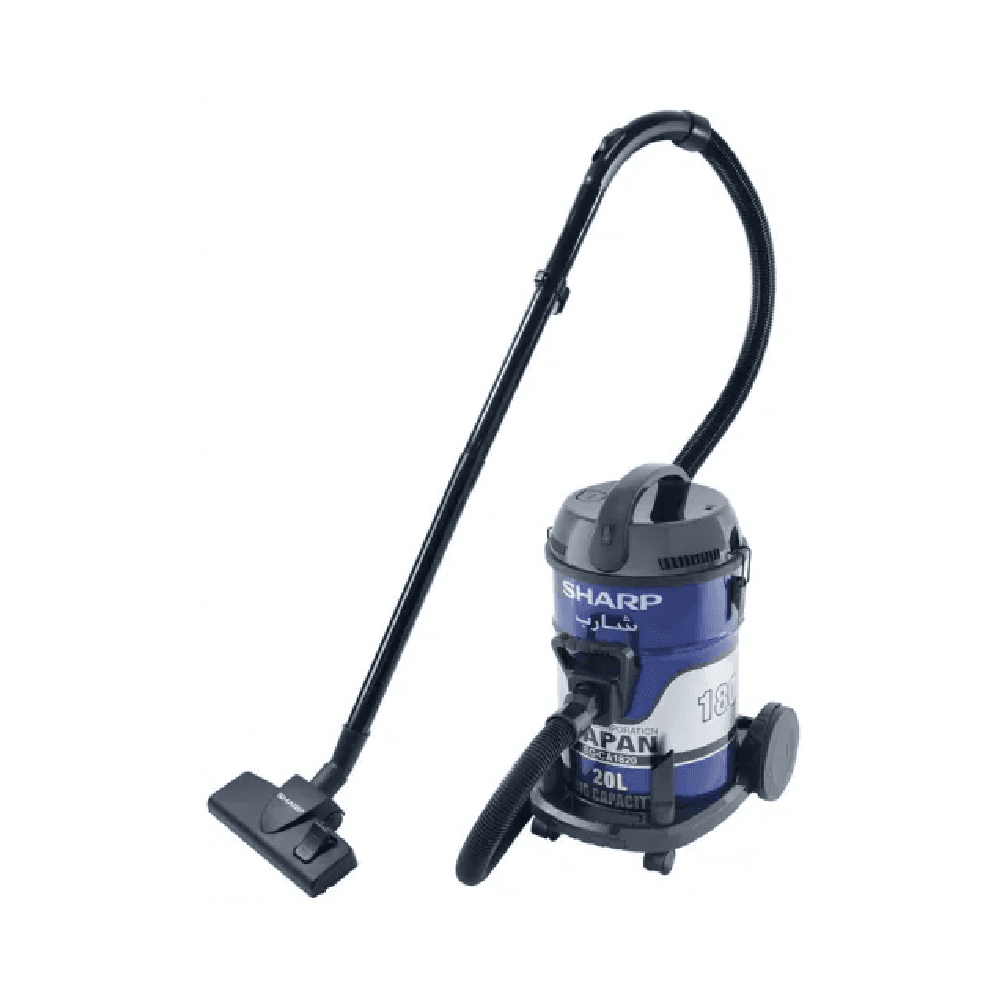 Sharp EC CA1820 Z 1800W Drum Barrel 100% Copper Motor Vacuum Cleaner - Blue