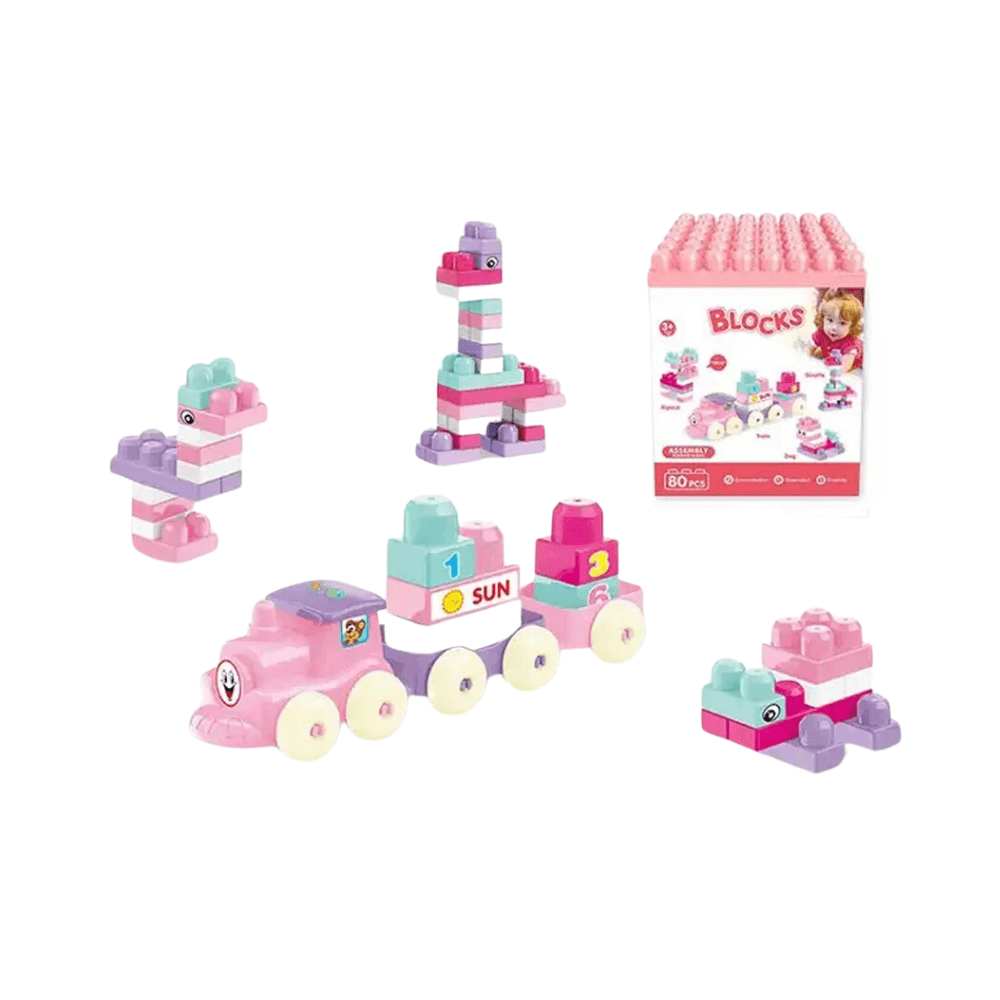 Beinzi Assembly Building Blocks - Pink