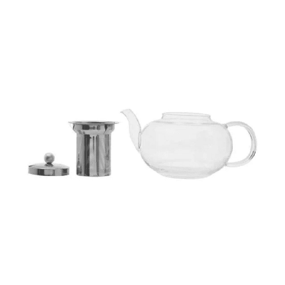 Glass Tea Pot With Stainless Steel Infuser 800ml 13-R040