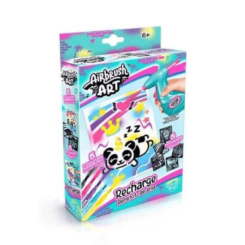 Canal Toys Airbrush Art Rechargeable Refill Kit 6+ Years