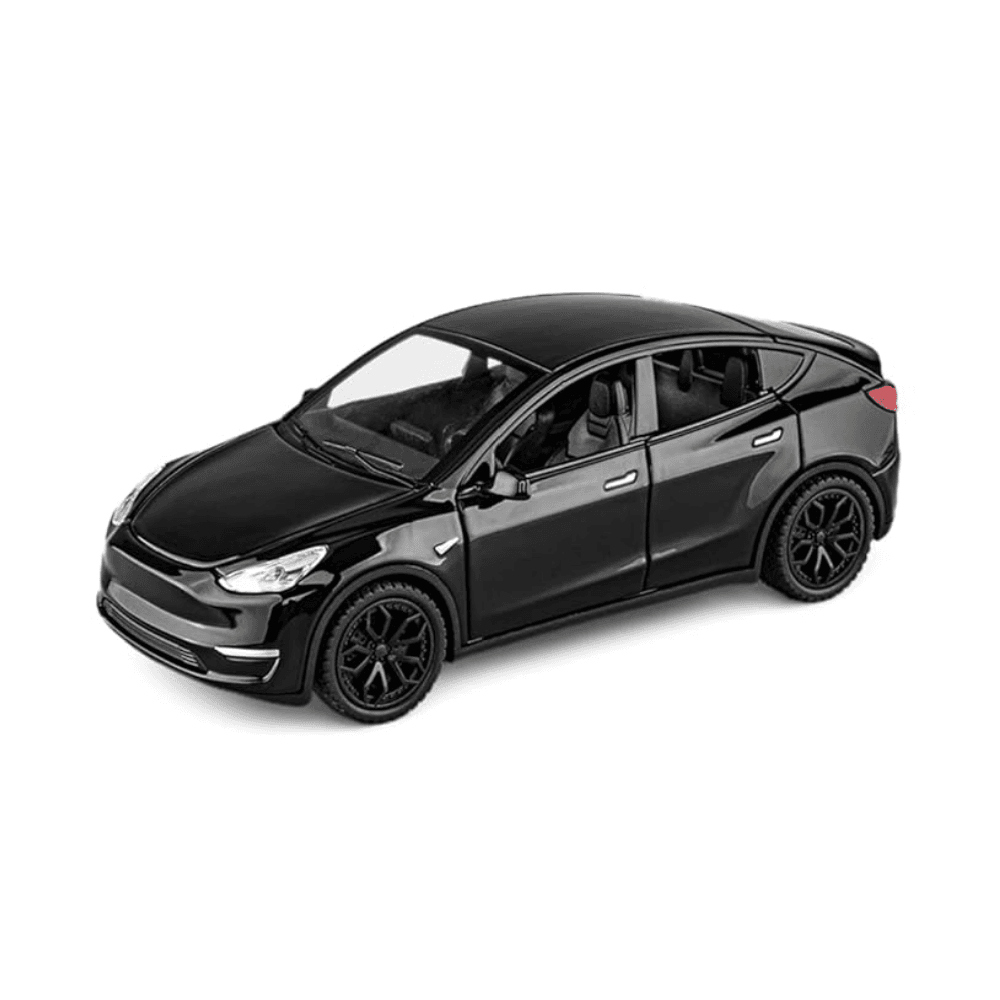 Alloy Metal Die-Cast 1:32 Tesla With Sound & Light