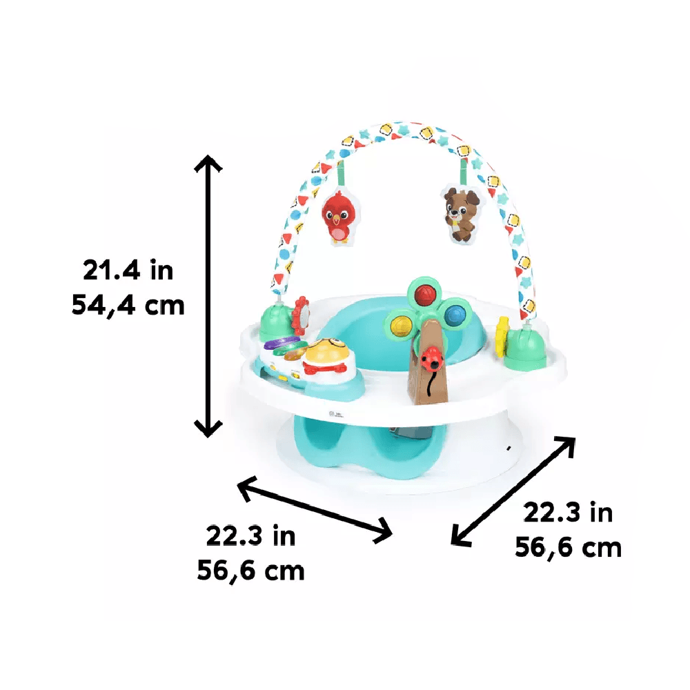 Baby Einstein 3 in 1 Touch of Tunes Superseat for 6+ Months 56.5 x 54 x 56.5cm