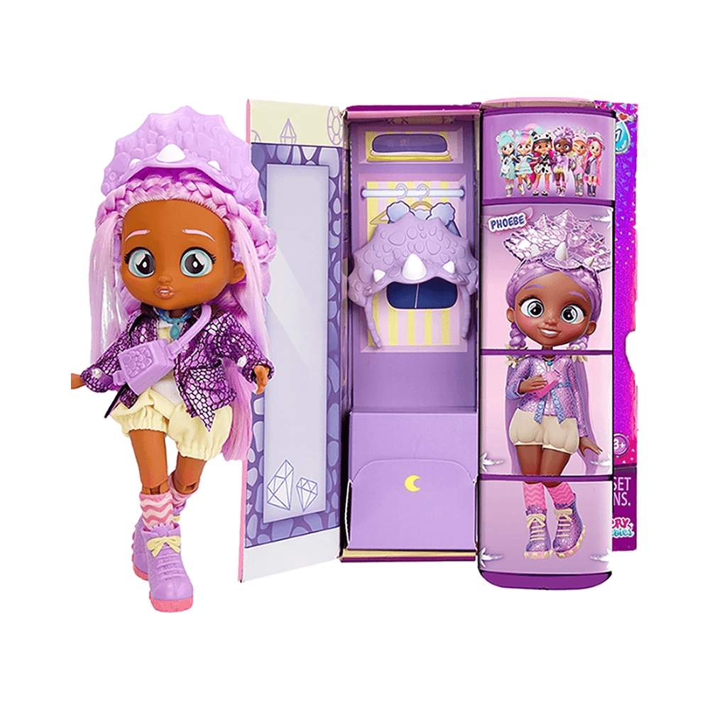 Cry Babies BFF Phoebe Fashion Doll with Accessories