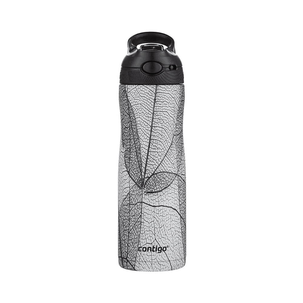Contigo Autospout Ashland Couture Chill Vacuum Insulated SS Water Bottle 590ml - White Leaf CT-083/2127882