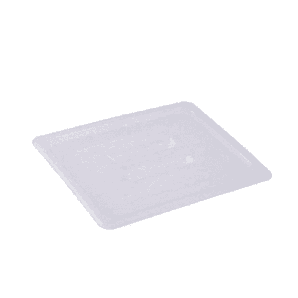 Jiwins Plastic Container with Lid 1/2 100mm - White 13-1150+1168