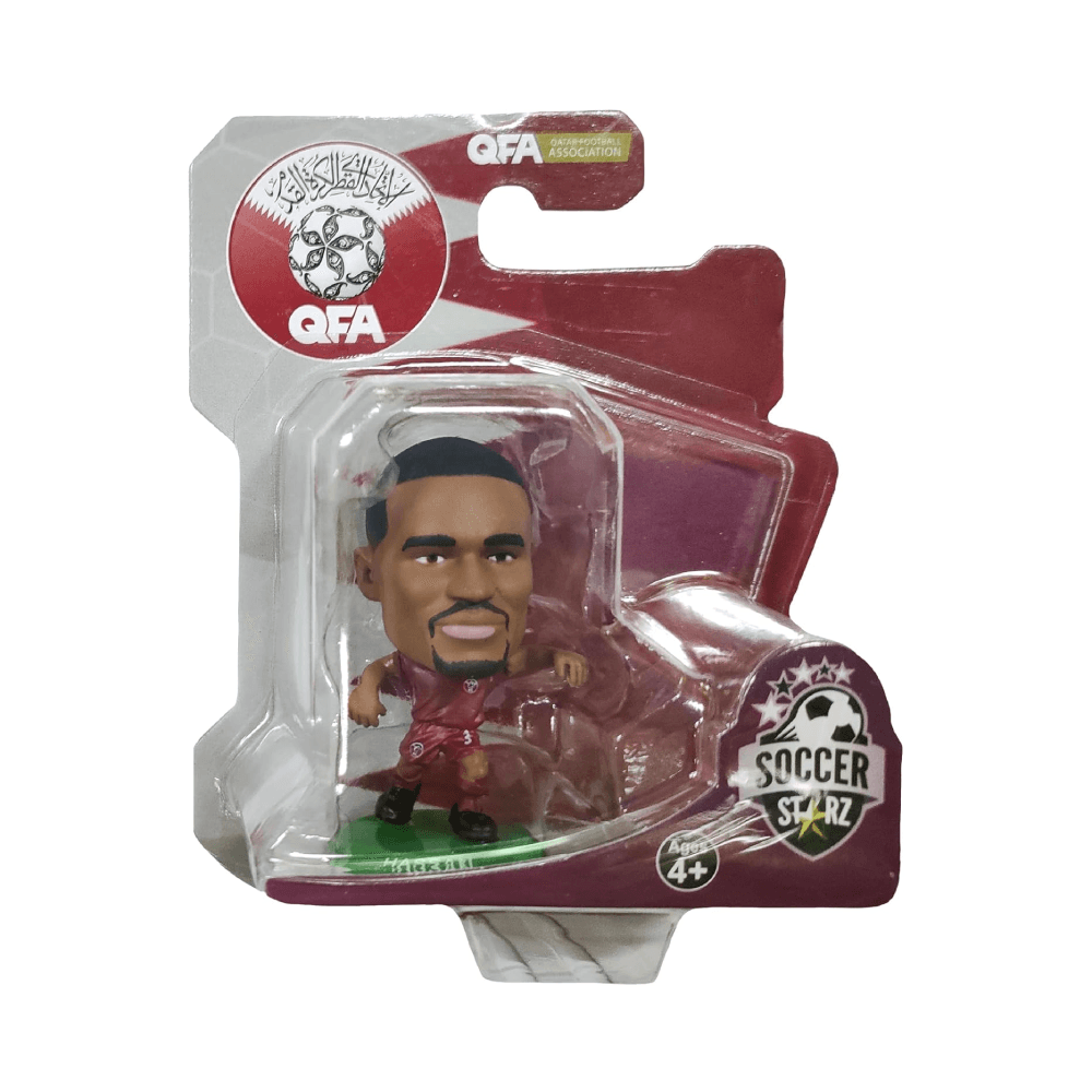 Soccerstarz Qatar Abdelkarim Hassan Home Kit Collective Figure