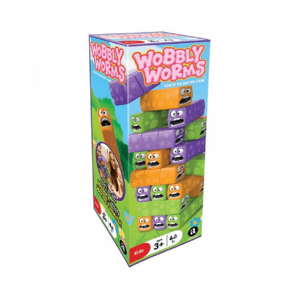 Merchant Ambassador Wobbly Worms Tower Balancing Game