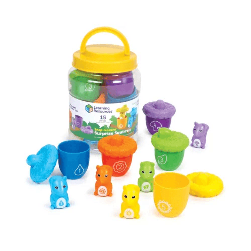 Learning Resources Snap - N- Learn Surprise Squirrels