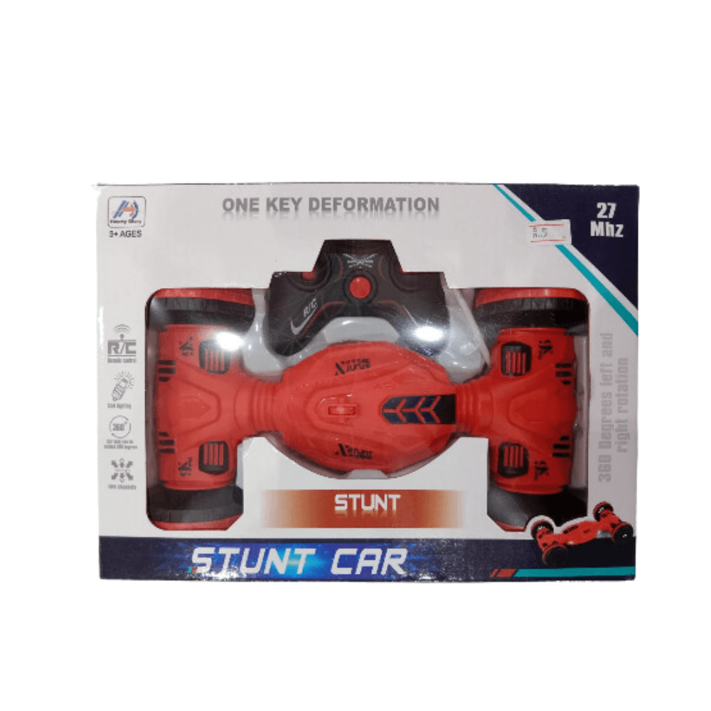 Hearty Glory Stunt Small Remote Control Car - Red