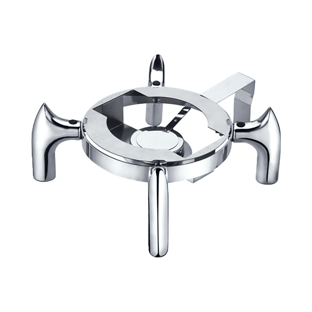 Vague Round Stainless Steel Chafing Dish With Glass Window 6L BF-002