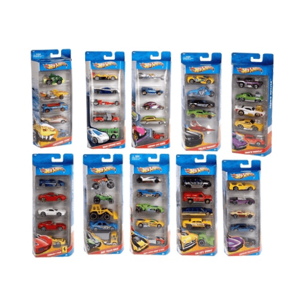 Hot Wheels Basic Cars 5 Car Gift Pack - 906701